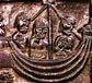 Ship on the 12th century  font in Winchester  Cathedral (Photo. J. Crook)