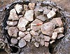 12th century bread oven base