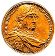 Medal of Richard 'the Lionheart' by J.Dassio (1721). [Yorkshire Museum, York]