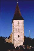 The Anglo-Saxon tower of Bosham church (Sussex). [Photo: Patrick Ottaway]