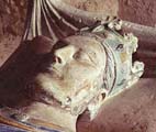 Effigy of Henry II on his tomb at Fontevraud Abbey