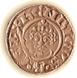 Silver penny of Henry II [Yorkshire Museum, York] 