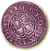 Une pice de monnaie (penny) en argent de Guillaume le Conqurant, Winchester. 