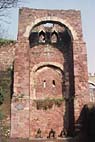 La tour-porte normande (mure) de Rougemont Castle, Exeter (Photo York Archaeological Trust)