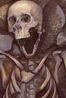 Squelette d'un homme qui peut avoir t une des victimes de la bataille Fulford en 1066