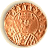 Denier (penny) d'argent de Guillaume le Conqurant [Yorkshire Museum, York]