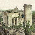 Le donjon de Falaise, une des rsidences royales des Plantagents lors de leurs sjours en Normandie