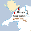 Mappa del Galles normanno